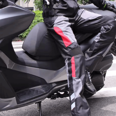 Pantalon de moto - BikeWaterproofTrousers™ - Noir